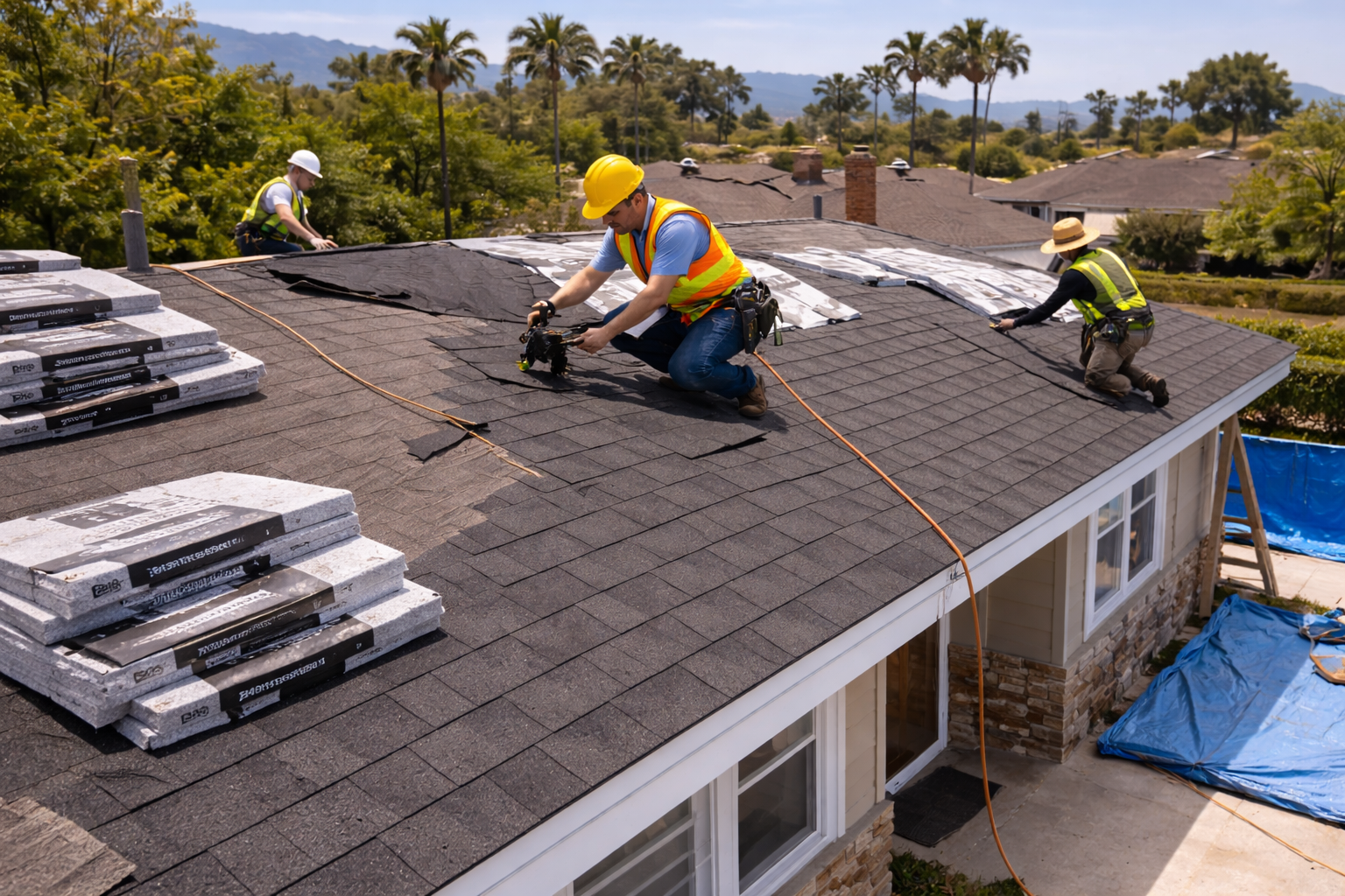 Roof replacement Temple City